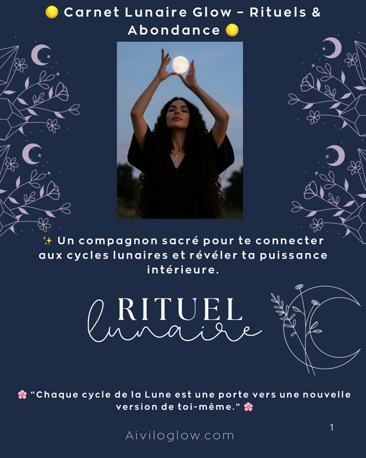🌕 Journal Lunaire – Guide des Phases de la Lune pour Beauté, Santé & Énergie🌖